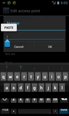 SIMPLE Mobile Data Settings android App screenshot 0