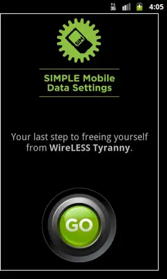 SIMPLE Mobile Data Settings android App screenshot 7